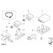 MINI Holder Trigger Transm. Rdc Rear - Genuine MINI 36206780777