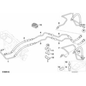 BMW Pressure Hose Assy (M14X15) - Genuine BMW 37106780561