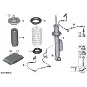 BMW Shock Absorber - Genuine BMW 37106867353