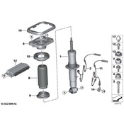 BMW Shock Absorber - Genuine BMW 37106869023