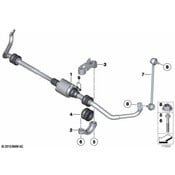 BMW Holder Stabiliser Lower Section - Genuine BMW 37106869956