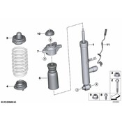 BMW Suspension Shock Absorber - Genuine BMW 37106898303