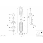 BMW Shock Absorber - Genuine BMW 37121091412