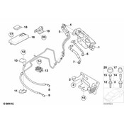 BMW Pressure Hose Assy (M18X15) - Genuine BMW 37136753034