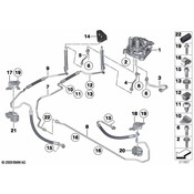 BMW Pressure Line Valve Block - Genuine BMW 37136775207