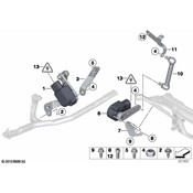 MINI Headlight Level Sensor - Genuine MINI 37142287955