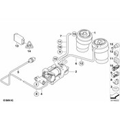 BMW Vent Pipe - Genuine BMW 37226859715