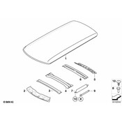 Mini Roof Panel Reinforcement - Genuine Mini 41002757336