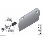 MINI Door Hinge - Genuine MINI 41007040187