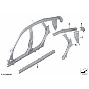 BMW Fuel Filler Housing - Genuine BMW 41007333989