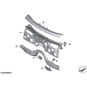 BMW Cowl Crossmember - Genuine BMW 41007481032