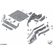 BMW Floor Extension - Genuine BMW 41009449449