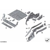 BMW Floor Extension - Genuine BMW 41009449450