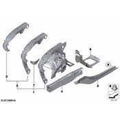 BMW Engine Support Left (Basis) - Genuine BMW 41107204047