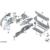 BMW Floor Extension - Genuine BMW 41117174321