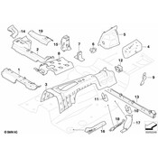 BMW Wheel Housing Bracket - Genuine BMW 41147157724