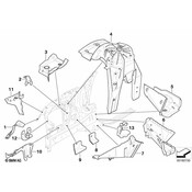 BMW Fender Bracket - Genuine BMW 41147897772