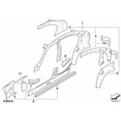 BMW Body C-Pillar - Genuine BMW 41217144951