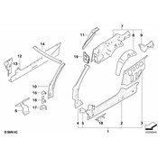 BMW Fender Bracket - Genuine BMW 41217179549