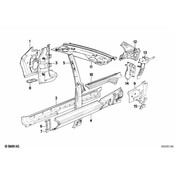 BMW Covering Left - Genuine BMW 41351935897