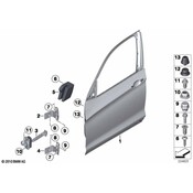 BMW Door Hinge - Genuine BMW 41517205551