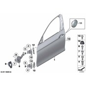 BMW Left Upper Front Door Hinge - Genuine BMW 41517259591