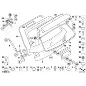 BMW Hex Nut (M10) - Genuine BMW 41627161178
