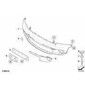 MINI Tow Eye Cap - Genuine MINI 51112754004