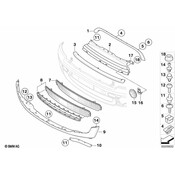 MINI Deflector Lip Left - Genuine MINI 51112755333