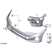 BMW Parking Aid Sensor Bracket - Genuine BMW 51115A69609