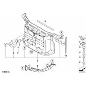 BMW Reinforcement Support Lock - Genuine BMW 51117148759