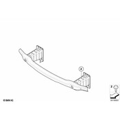 BMW Carrier Bumper Front (X5) - Genuine BMW 51117165458