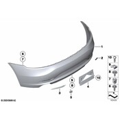 BMW Licence Plate Holder - Genuine BMW 51117192051