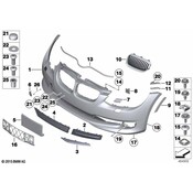 BMW Grid Centre (Acc) - Genuine BMW 51117227938