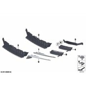 BMW Cover Displ. Engine Oil Cooler Right - Genuine BMW 51117247572