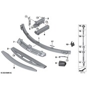 BMW Shock Absorber - Genuine BMW 51117351808