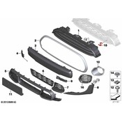 Mini Grille - Genuine Mini 51117360739