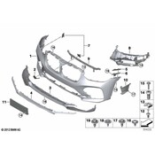 BMW Bumper Trim - Genuine BMW 51117418764