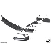 BMW Grille - Genuine BMW 51117429002