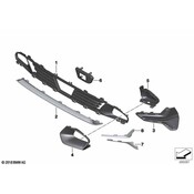 BMW Bumper Trim - Genuine BMW 51117471523