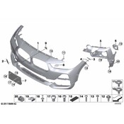 BMW Parking Aid Sensor Housing - Genuine BMW 51117499488
