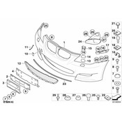 BMW Spoiler Front (M) - Genuine BMW 51117900826