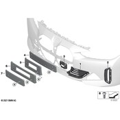 BMW Brake Air Duct - Genuine BMW 51117947065