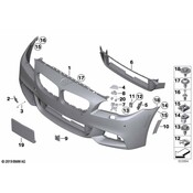 BMW Prime Coated Left Flap (M) - Genuine BMW 51118048679