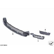 BMW Grille Air Inlet Right (M) - Genuine BMW 51118050348