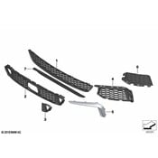 BMW Grille - Genuine BMW 51118069710