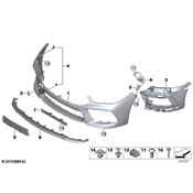 BMW Bumper Guide - Genuine BMW 51118074825