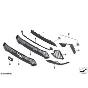 BMW Brake Air Duct - Genuine BMW 51118081615