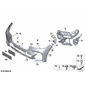 BMW Parking Aid Sensor Housing - Genuine BMW 51118081819