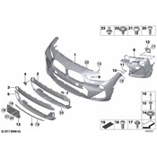 BMW Tow Eye Cap - Genuine BMW 51118089928